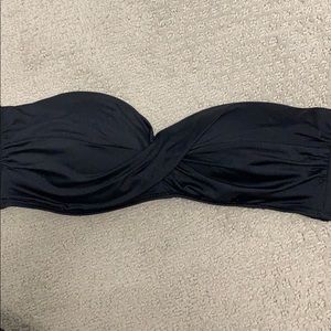 Black bikini top